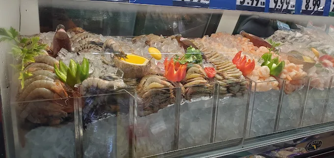 Seafood counter